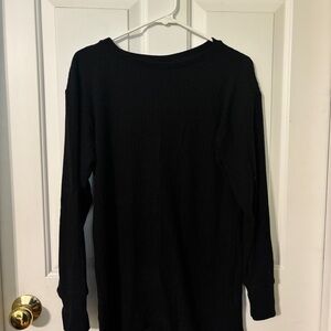 LuLaRoe Black Ribbed Knit Sweater